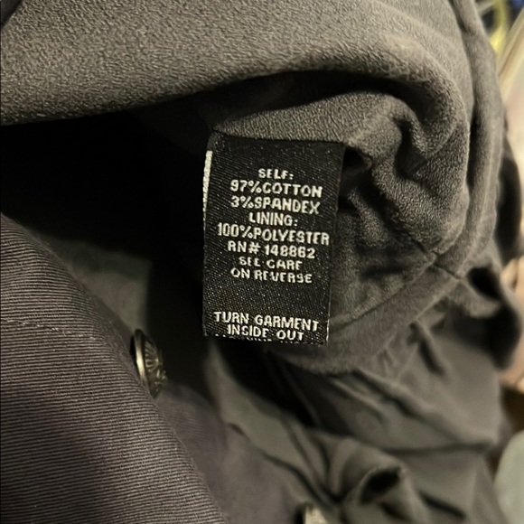 Torrid Charcoal Button-Front Jacket Size 2 - Picture 10 of 11